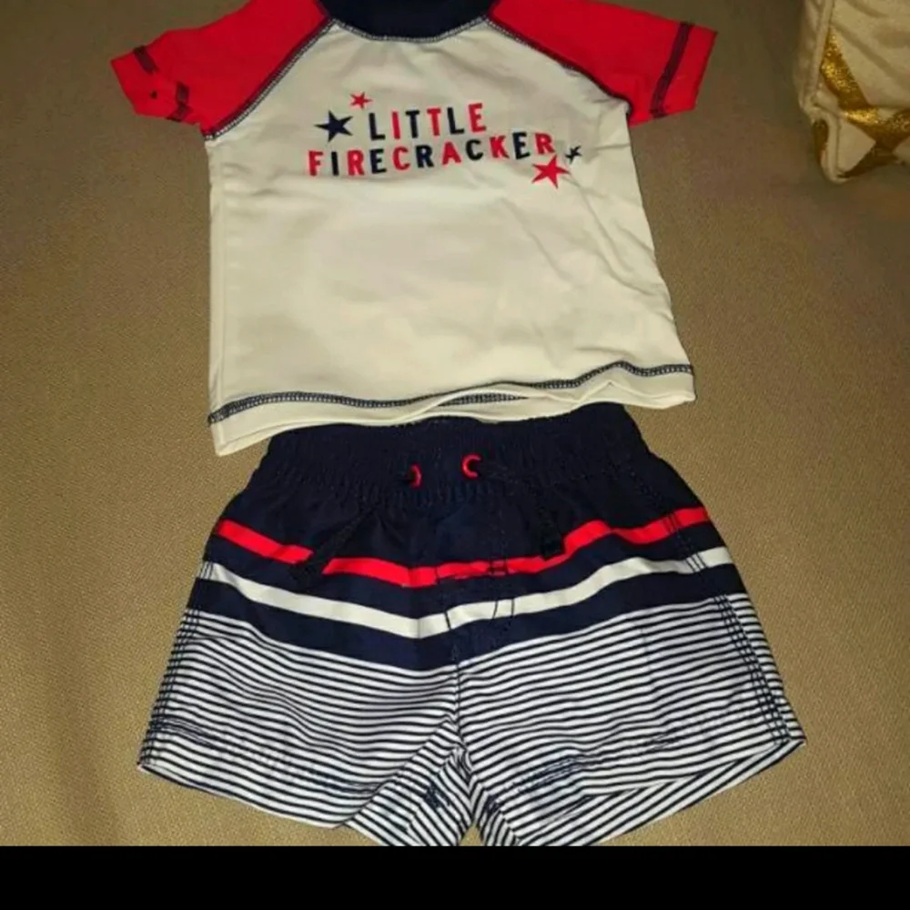 3m swim set rash guard and shorts
